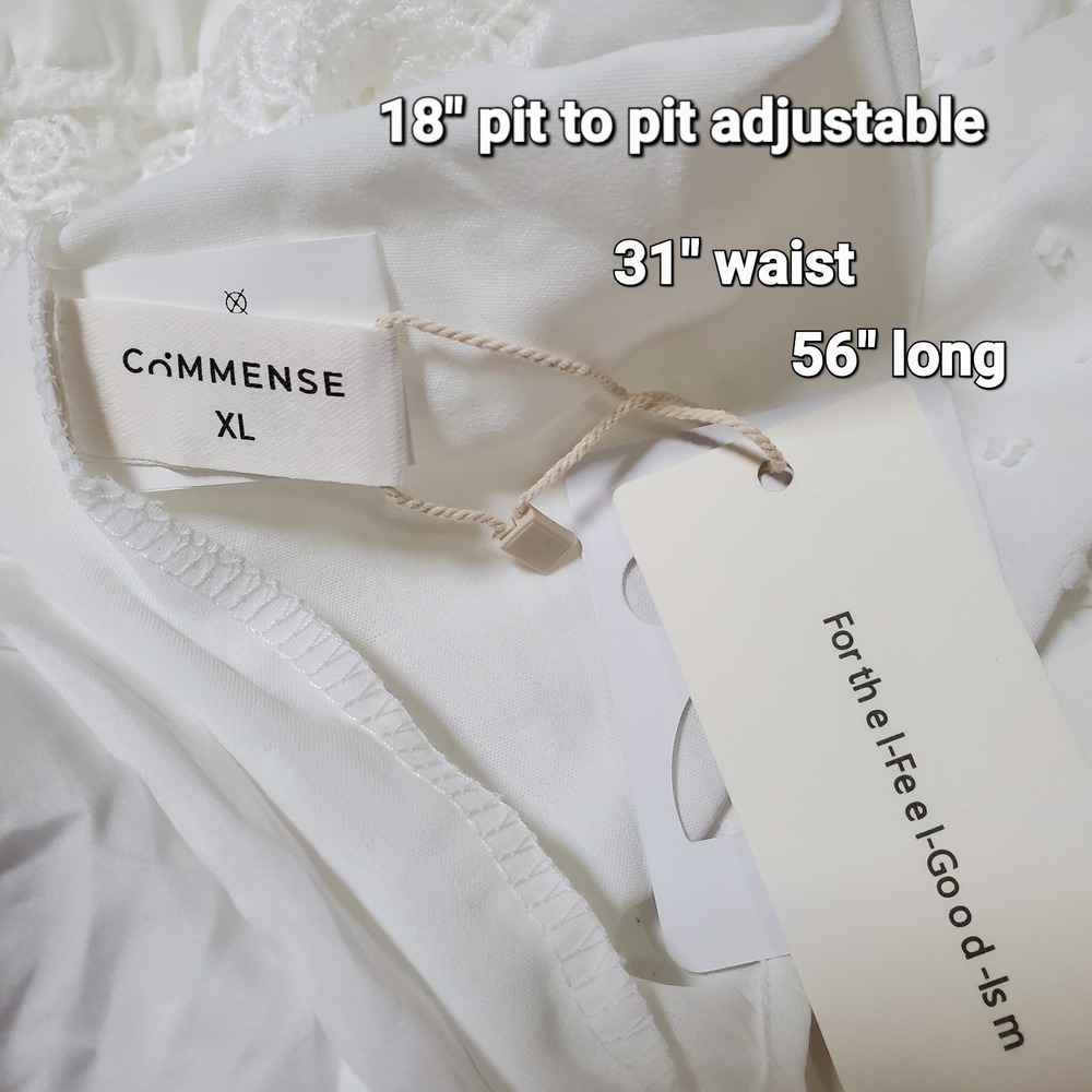Commense White Lace Maxi Dress - Picture 6 of 9